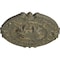 Ekena Millwork Southampton Ceiling Medallion (Fits Canopies up to 2 3/4"), 16 3/8"OD x 1 3/4"P, Witch Hazel Crackle CM17SOWHC - alternate 4